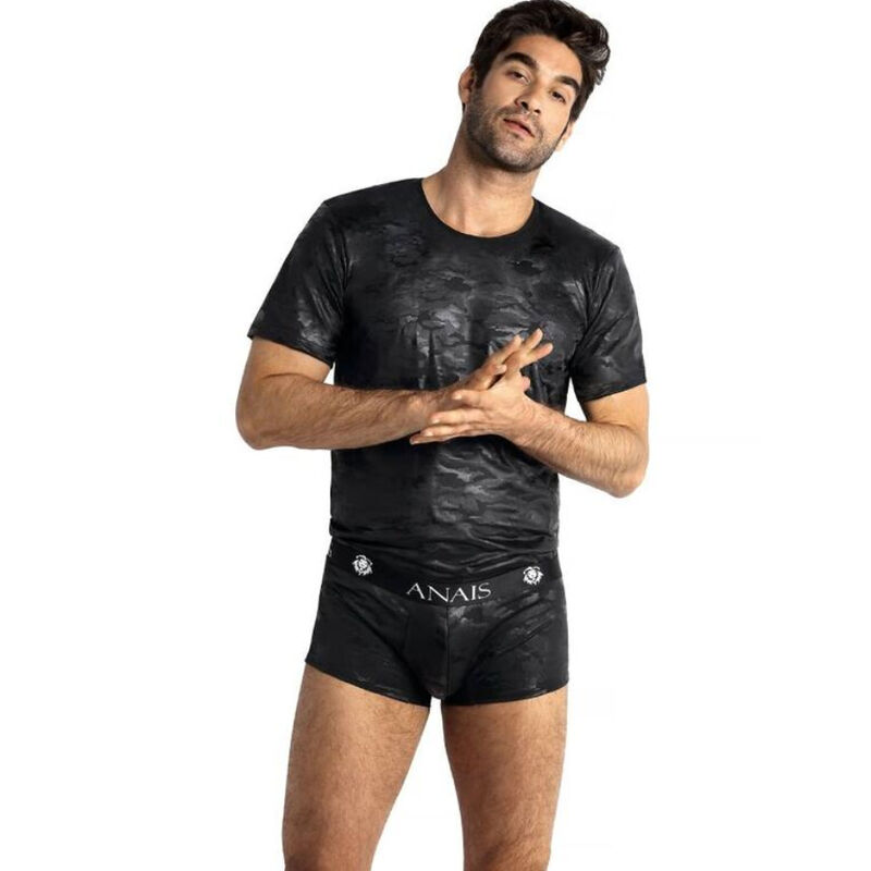 Imagen que nos facilita ANAIS MEN ACCESORIES de su producto erótico ANAIS MEN - ELECTRO CAMISETA L para nuestra categoría "MODA & LENCERÍA|Lencería Hombre|Camisetas Masculinas".