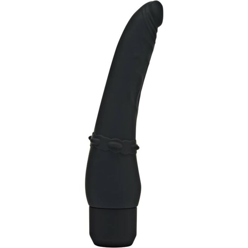 Imagen que nos facilita GET REAL de su producto erótico GET REAL - CLASSIC SMOOTH VIBRADOR NEGRO para nuestra categoría "JUGUETES BIENESTAR |Vibradores|Vibradores Realisticos".