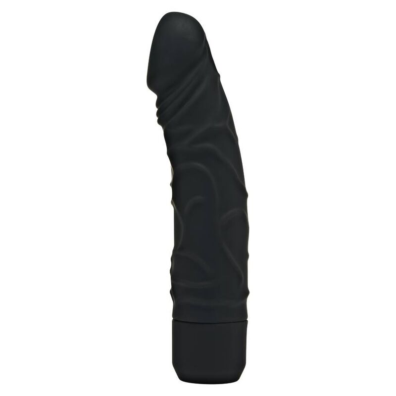 Imagen que nos facilita GET REAL de su producto erótico GET REAL - CLASSIC ORIGINAL VIBRADOR NEGRO para nuestra categoría "JUGUETES BIENESTAR |Vibradores|Vibradores Realisticos".