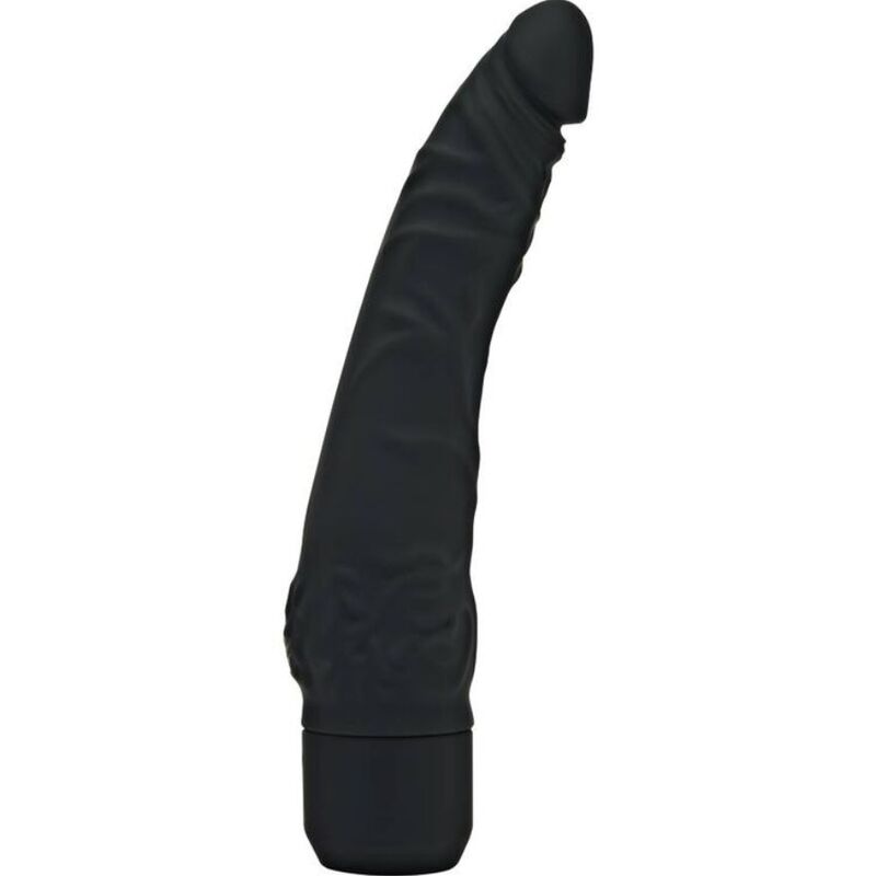Imagen que nos facilita GET REAL de su producto erótico GET REAL - CLASSIC SLIM VIBRADOR NEGRO para nuestra categoría "JUGUETES BIENESTAR |Vibradores|Vibradores Realisticos".