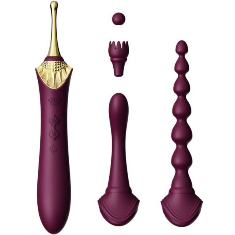 Imagen que nos facilita ZALO de su producto erótico ZALO - BESS 2 MASAJEADOR PERSONAL MORADO para nuestra categoría "JUGUETES BIENESTAR |Vibradores|Mini vibradores".