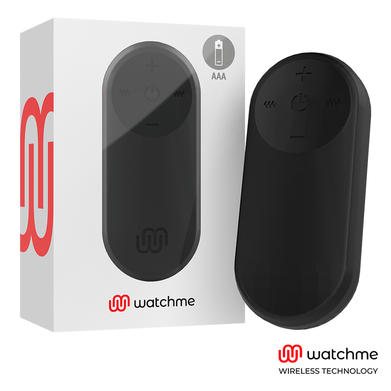 Imagen que nos facilita WATCHME de su producto erótico WATCHME - MANDO UNIVERSAL CONTROL REMOTO NEGRO para nuestra categoría "JUGUETES BIENESTAR |Vibradores|Vibradores control remoto".