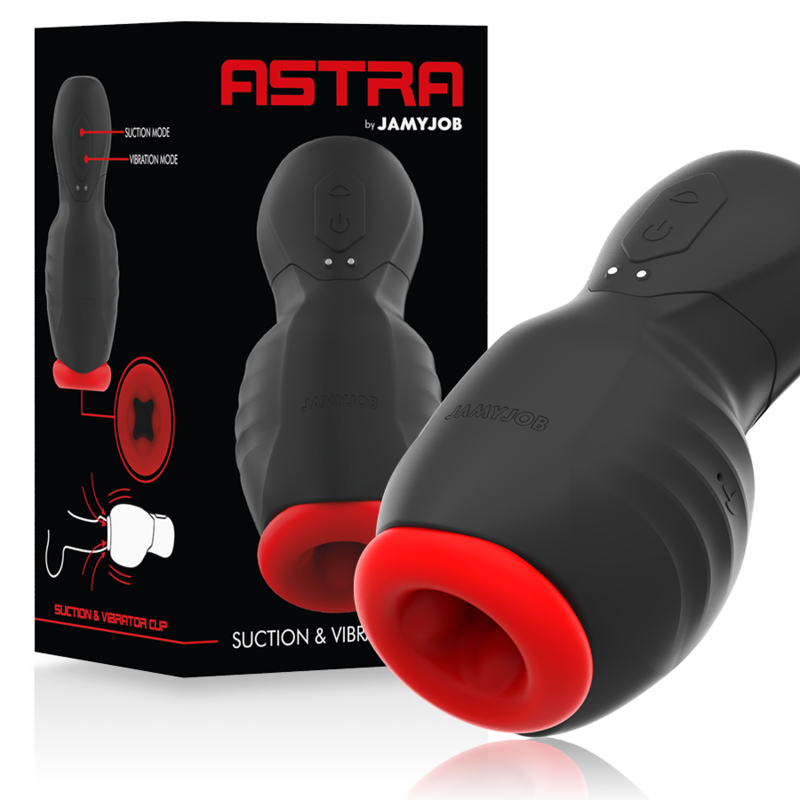 Imagen que nos facilita JAMYJOB de su producto erótico JAMYJOB - ASTRA ORAL EXTREM VIBRACIÓN Y ONDAS ESTIMULADORAS para nuestra categoría "JUGUETES BIENESTAR |Juguetes para Hombres|Masturbadores varios".