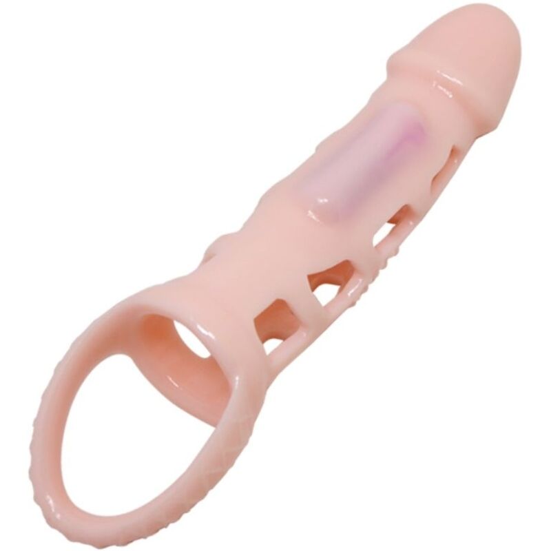 Imagen que nos facilita PRETTY LOVE MALE de su producto erótico PRETTY LOVE - HARRISON FUNDA EXTENSORA PENE CON VIBRACIÓN Y STRAP 13.5 CM para nuestra categoría "JUGUETES BIENESTAR |Juguetes para Hombres|Accesorios para el pene|Fundas Pene sin extensión".