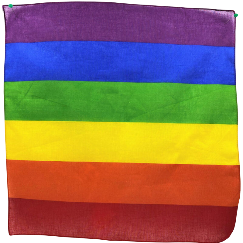 Imagen que nos facilita PRIDE de su producto erótico PRIDE - PAÑUELO LGBT 50 X 50 para nuestra categoría "ARTÍCULOS VARIOS|Articulos divertidos|Complementos".