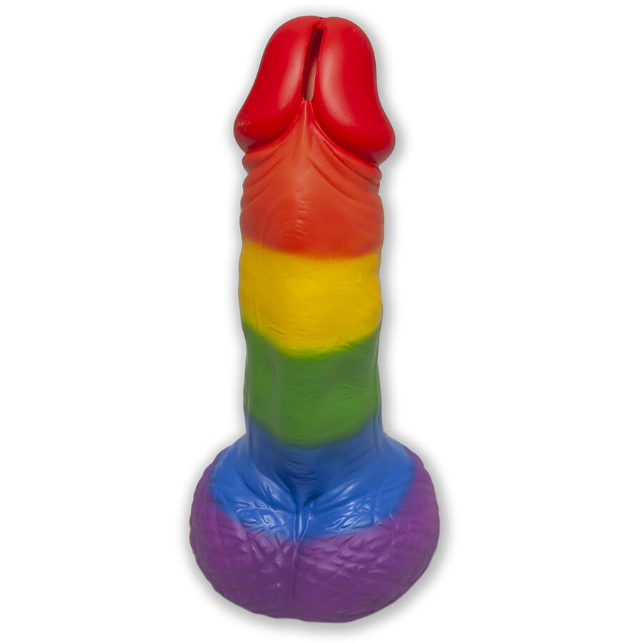 Imagen que nos facilita PRIDE de su producto erótico PRIDE - HUCHA BANDERA LGBT /es/pt/en/fr/it/ para nuestra categoría "ARTÍCULOS VARIOS|Articulos divertidos|Complementos".