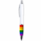 Imagen que nos facilita PRIDE de su producto erótico PRIDE - BOLIGRAFO BLANCO BANDERA LGBT para nuestra categoría "ARTÍCULOS VARIOS|Articulos divertidos".