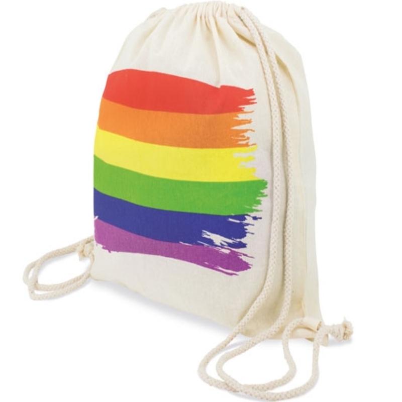 Imagen que nos facilita PRIDE de su producto erótico PRIDE - MOCHILA ALGODÓN BANDERA para nuestra categoría "ARTÍCULOS VARIOS|Articulos divertidos|Complementos".