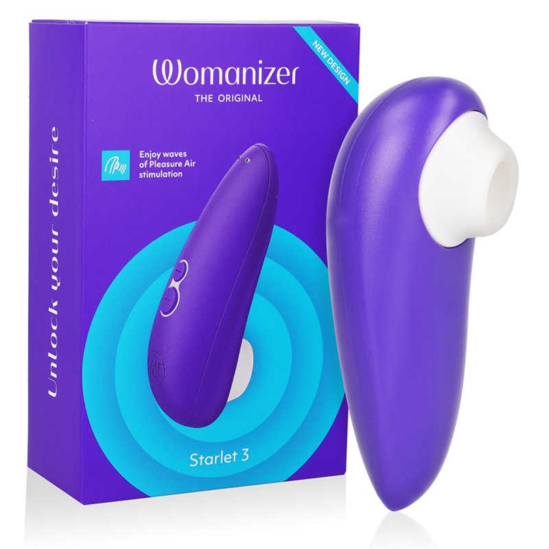 Imagen que nos facilita WOMANIZER de su producto erótico WOMANIZER - STARLET 3 ESTIMULADOR CLÍTORIS INDIGO para nuestra categoría "JUGUETES BIENESTAR |Juguetes para Mujeres|Estimuladores|Masajeadores".