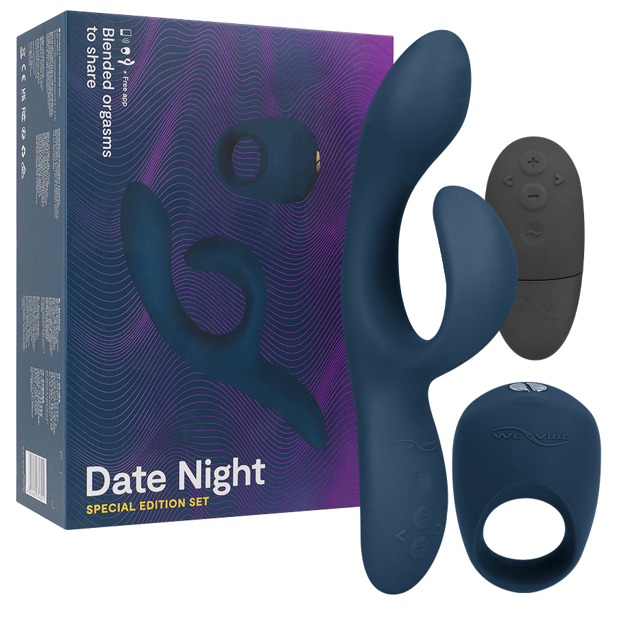 Imagen que nos facilita WE-VIBE de su producto erótico WE-VIBE - DATE NIGHT SET para nuestra categoría "JUGUETES BIENESTAR |Vibradores|Vibradores control remoto".