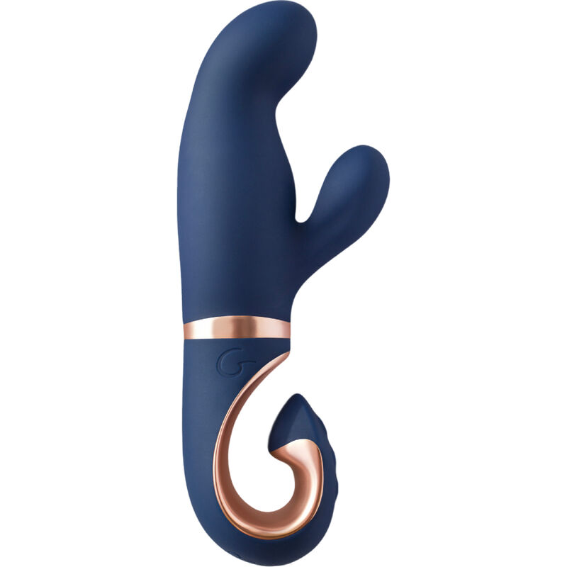 Imagen que nos facilita G-VIBE de su producto erótico G-VIBE - GENTLEY G-SPOT VIBE AZUL CARIBE para nuestra categoría "JUGUETES BIENESTAR |Vibradores|Vibradores Rabbit".