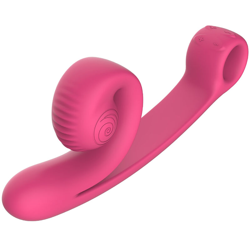Imagen que nos facilita SNAIL VIBE de su producto erótico SNAIL VIBE - CURVE VIBRADOR ROSA para nuestra categoría "JUGUETES BIENESTAR |Vibradores|Vibradores HI-TECH".