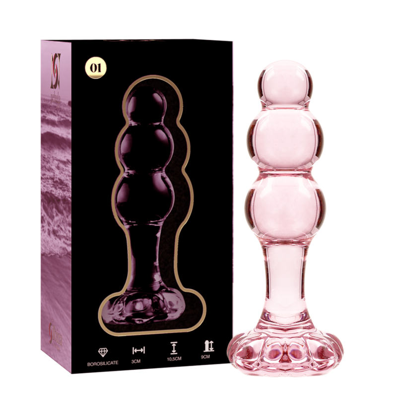 Imagen que nos facilita NEBULA SERIES BY IBIZA de su producto erótico NEBULA SERIES BY IBIZA - MODELO 1 PLUG CRISTAL ROSA 10.5 CM -O- 3 CM para nuestra categoría "JUGUETES BIENESTAR |Anal|Plugs Anales".