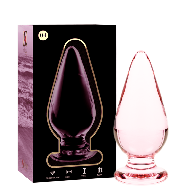 Imagen que nos facilita NEBULA SERIES BY IBIZA de su producto erótico NEBULA SERIES BY IBIZA - MODELO 4 PLUG CRISTAL ROSA 11 CM -O- 5 CM para nuestra categoría "JUGUETES BIENESTAR |Anal|Plugs Anales".