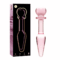 Imagen que nos facilita NEBULA SERIES BY IBIZA de su producto erótico NEBULA SERIES BY IBIZA - MODELO 7 PLUG CRISTAL ROSA 13.5 CM -O- 3 CM para nuestra categoría "JUGUETES BIENESTAR |Anal|Plugs Anales".
