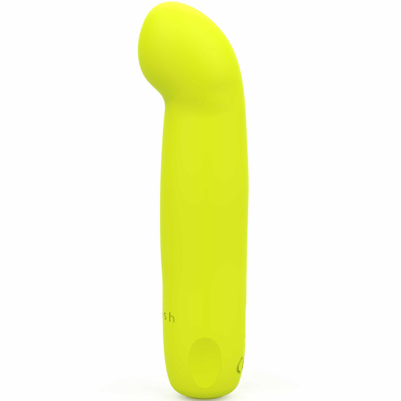 Imagen que nos facilita B SWISH de su producto erótico B SWISH - BCUTE CURVE INFINITE CLASSIC VIBRADOR RECARGABLE SILICONA AMARILLO para nuestra categoría "JUGUETES BIENESTAR |Vibradores|Vibradores Punto G".
