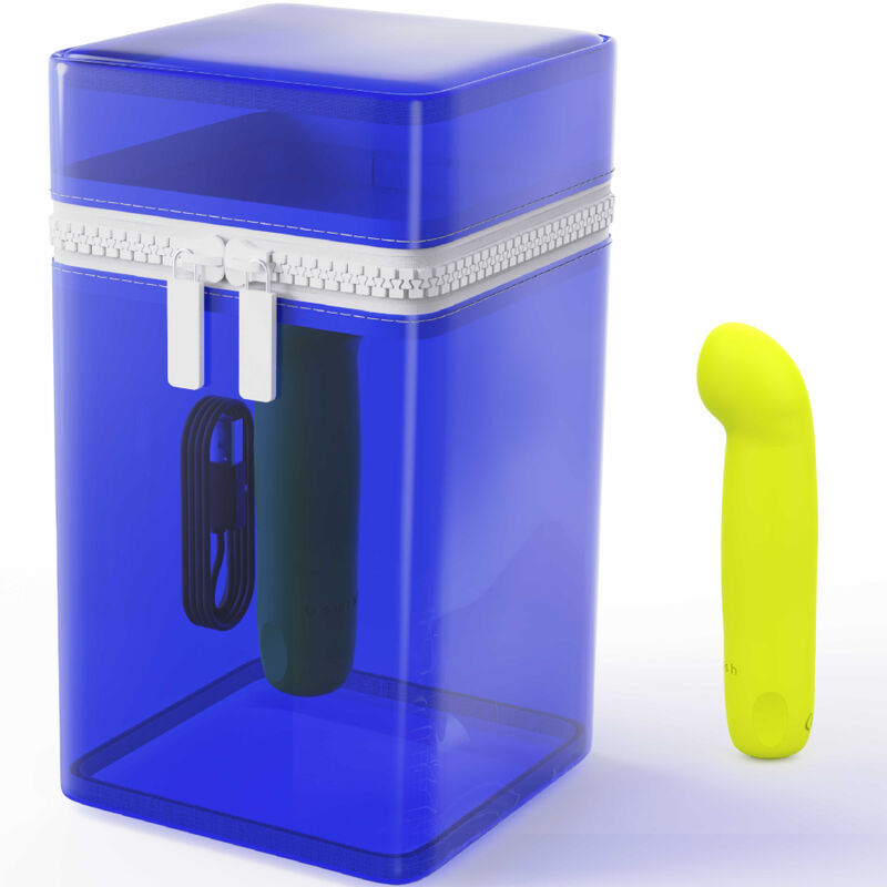 Imagen que nos facilita B SWISH de su producto erótico B SWISH - BCUTE CURVE INFINITE CLASSIC EDICION LIMITADA VIBRADOR RECARGABLE SILICONA AMARILLO para nuestra categoría "JUGUETES BIENESTAR |Vibradores|Vibradores Punto G".