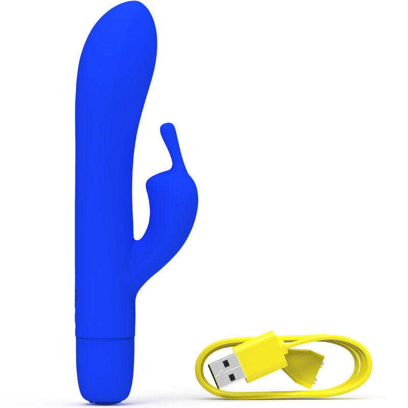 Imagen que nos facilita B SWISH de su producto erótico B SWISH - BWILD BUNNY INFINITE CLASSIC VIBRADOR RECARGABLE SILICONA AZUL para nuestra categoría "JUGUETES BIENESTAR |Vibradores|Vibradores Rabbit".