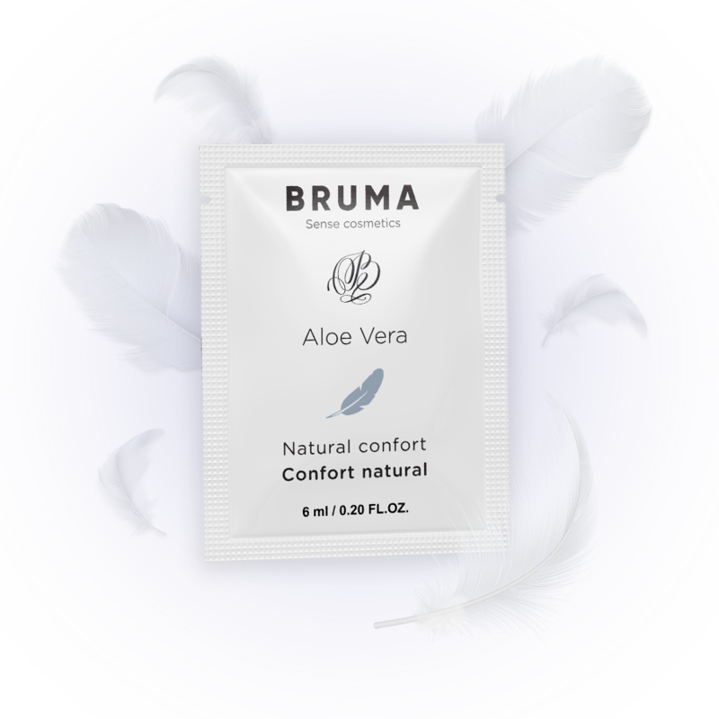 Imagen que nos facilita BRUMA de su producto erótico BRUMA - 6 ML GEL DESLIZANTE CON ALOE VERA CONFORT NATURAL para nuestra categoría "DROGUERÍA |Lubricantes|Monodosis".