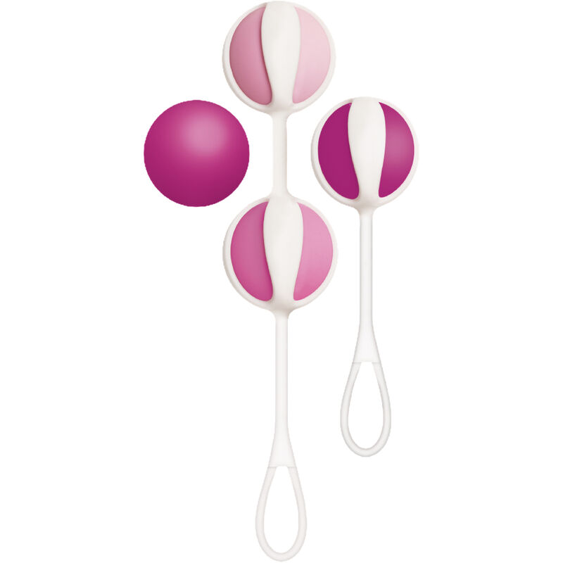 Imagen que nos facilita G-VIBE de su producto erótico G-VIBE - SET 4 GEISHA BALLS MINI MORADO para nuestra categoría "JUGUETES BIENESTAR |Juguetes para Mujeres|Bolas Chinas|Bolas Silicona".