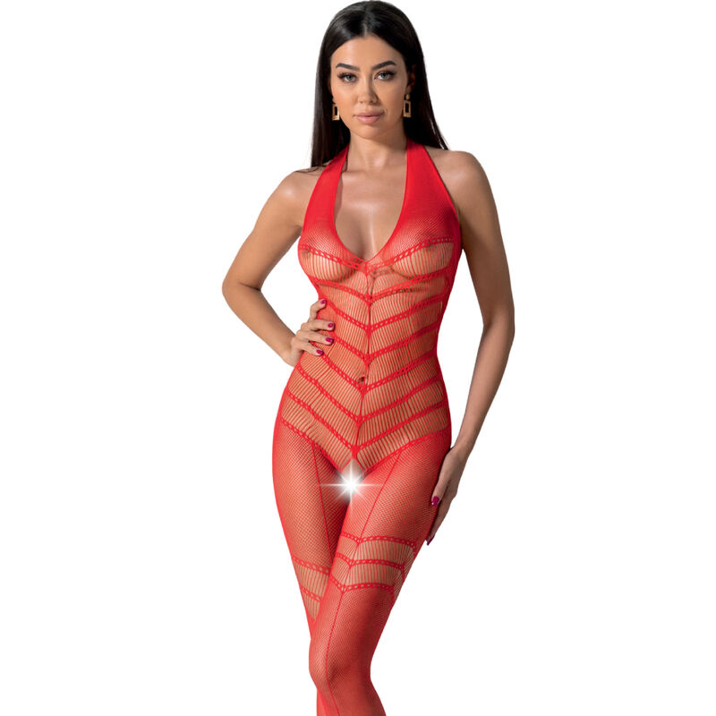 Imagen que nos facilita PASSION WOMAN BODYSTOCKINGS de su producto erótico PASSION - BS100 BODYSTOCKING ROJO TALLA ÚNICA para nuestra categoría "MODA & LENCERÍA|Lencería Mujer|Lencería Picante|Bodystocking".