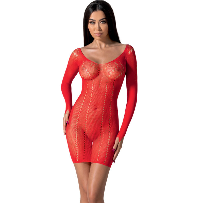 Imagen que nos facilita PASSION WOMAN BODYSTOCKINGS de su producto erótico PASSION - BS101 BODYSTOCKING ROJO TALLA ÚNICA para nuestra categoría "MODA & LENCERÍA|Lencería Mujer|Lencería Picante|Bodystocking".