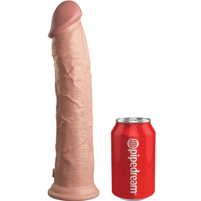 Imagen que nos facilita KING COCK de su producto erótico KING COCK - ÉLITE DILDO REALÍSTICO SILICONA 28 CM para nuestra categoría "JUGUETES BIENESTAR |Dildos sin Vibración|Penes realisticos".