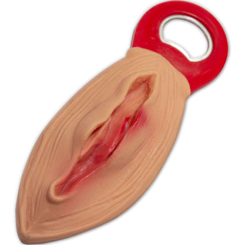 Imagen que nos facilita DIABLO PICANTE de su producto erótico DIABLO PICANTE - ABRIDOR CON FORMA VAGINA COLOR ALEATORIO para nuestra categoría "ARTÍCULOS VARIOS|Articulos divertidos|Complementos".