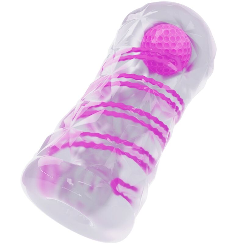 Imagen que nos facilita PRETTY LOVE MALE de su producto erótico PRETTY LOVE - MASTURBADOR MASCULINO FANTASY ESPIRAL INTERNA Y BOLAS TRANSPARENTE para nuestra categoría "JUGUETES BIENESTAR |Juguetes para Hombres|Masturbadores varios".