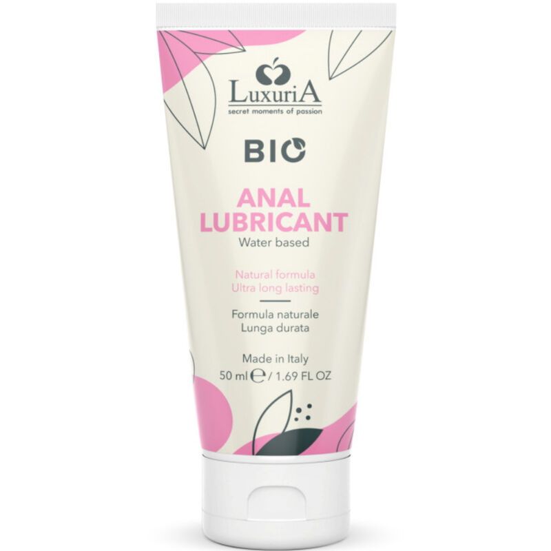 Imagen que nos facilita INTIMATELINE LUXURIA de su producto erótico INTIMATELINE - LUXURIA BIO LUBRICANTE ANAL BASE AGUA 50 ML para nuestra categoría "JUGUETES BIENESTAR |Anal".