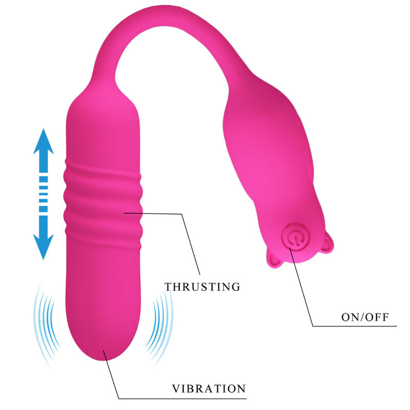 Imagen que nos facilita PRETTY LOVE FLIRTATION de su producto erótico PRETTY LOVE - NOBIKUMA BALA VIBRADORA DE SILICONA ROSA para nuestra categoría "JUGUETES BIENESTAR |Juguetes para Mujeres|Estimuladores|Balas vibradoras".