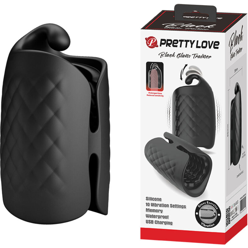 Imagen que nos facilita PRETTY LOVE MALE de su producto erótico PRETTY LOVE - MASTURBADOR MANUAL PARA GLANDE VIBRADOR RECARGABLE para nuestra categoría "JUGUETES BIENESTAR |Juguetes para Hombres|Masturbadores varios".