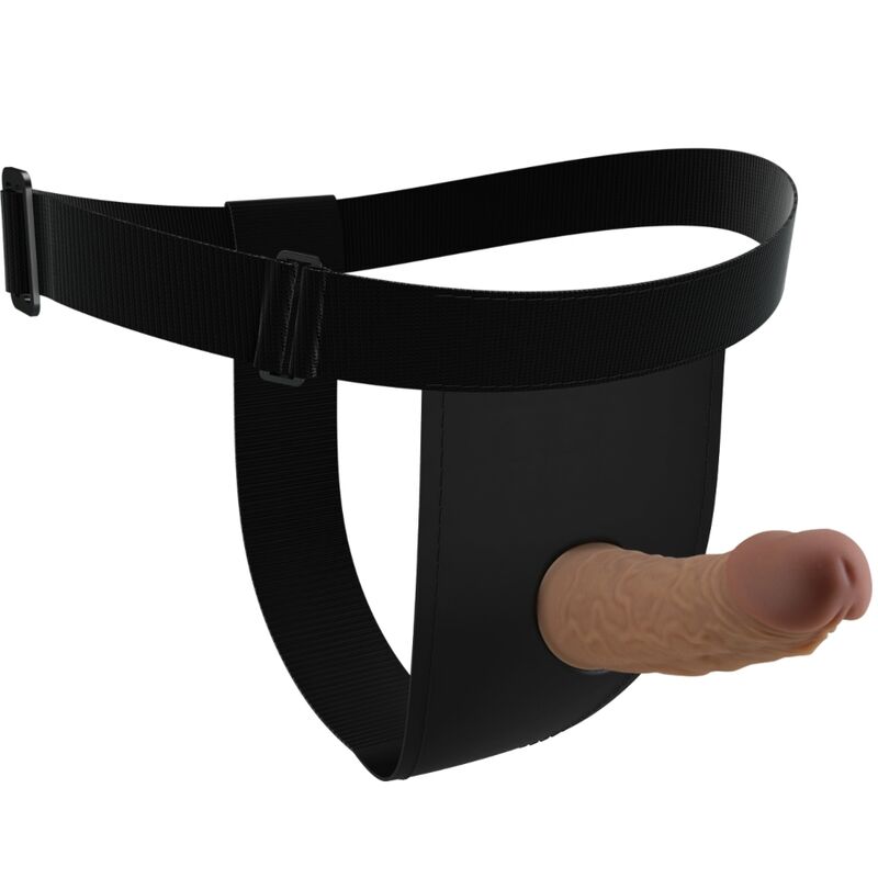 Imagen que nos facilita PRETTY LOVE de su producto erótico PRETTY LOVE - HARNNES BRIEFS CON DIDLO INCLUIDO para nuestra categoría "JUGUETES BIENESTAR |Arneses|Arneses sin Vibración".