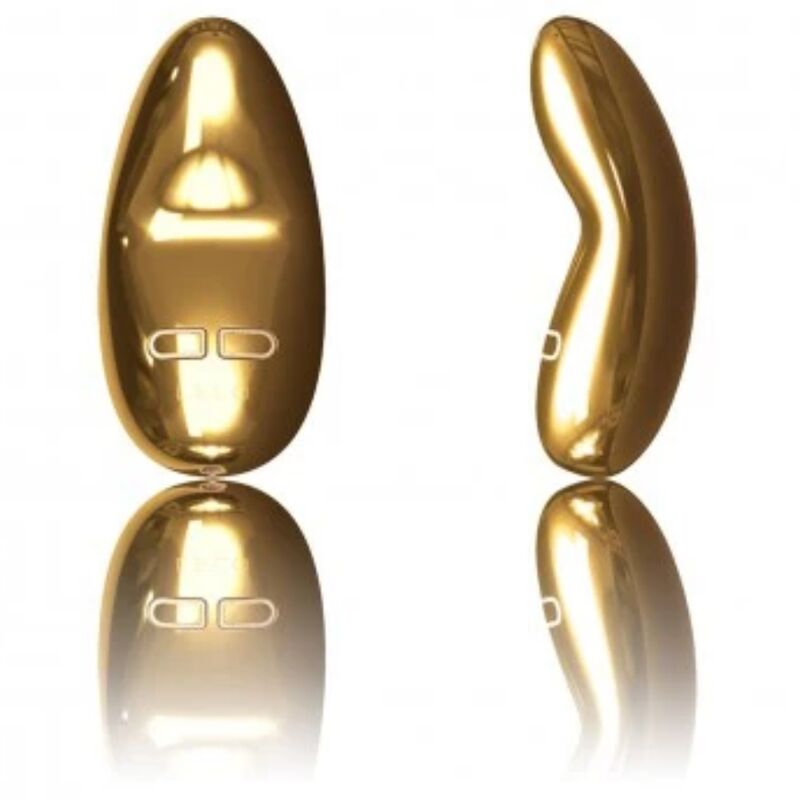 Imagen que nos facilita LELO de su producto erótico LELO - YVA MASTURBADOR CON VIBRACIÓN DE ORO para nuestra categoría "JUGUETES BIENESTAR |Juguetes para Mujeres|Estimuladores|Para Clítoris".