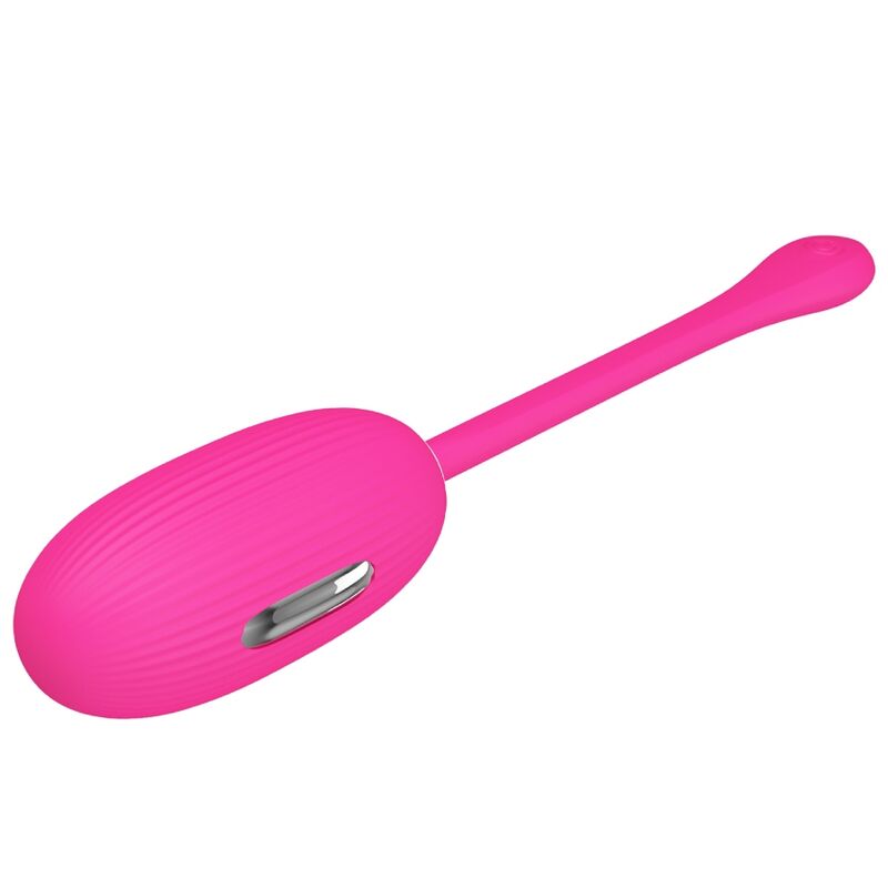 Imagen que nos facilita PRETTY LOVE SMART de su producto erótico PRETTY LOVE - DOREEN HUEVO VIBRADOR RECARGABLE MAGENTA CONTROL REMOTO para nuestra categoría "JUGUETES BIENESTAR |Juguetes para Mujeres|Estimuladores|Huevos vibradores".