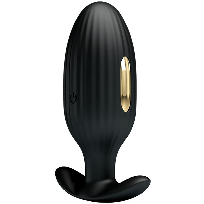 Imagen que nos facilita PRETTY LOVE BOTTOM de su producto erótico PRETTY LOVE - JEFFERSON PLUG ANAL CONTROLADO POR APP NEGRO para nuestra categoría "JUGUETES BIENESTAR |Anal|Plugs Anales".