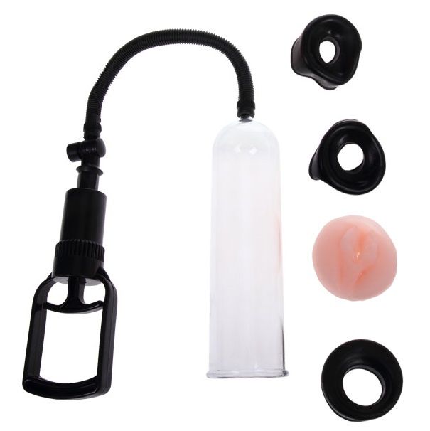 Imagen que nos facilita BAILE de su producto erótico BAILE - PRECISION PUMP WITH ERECTION ENHANCER para nuestra categoría "JUGUETES BIENESTAR |Juguetes para Hombres|Accesorios para el pene|Bomba Alargadora Pene".