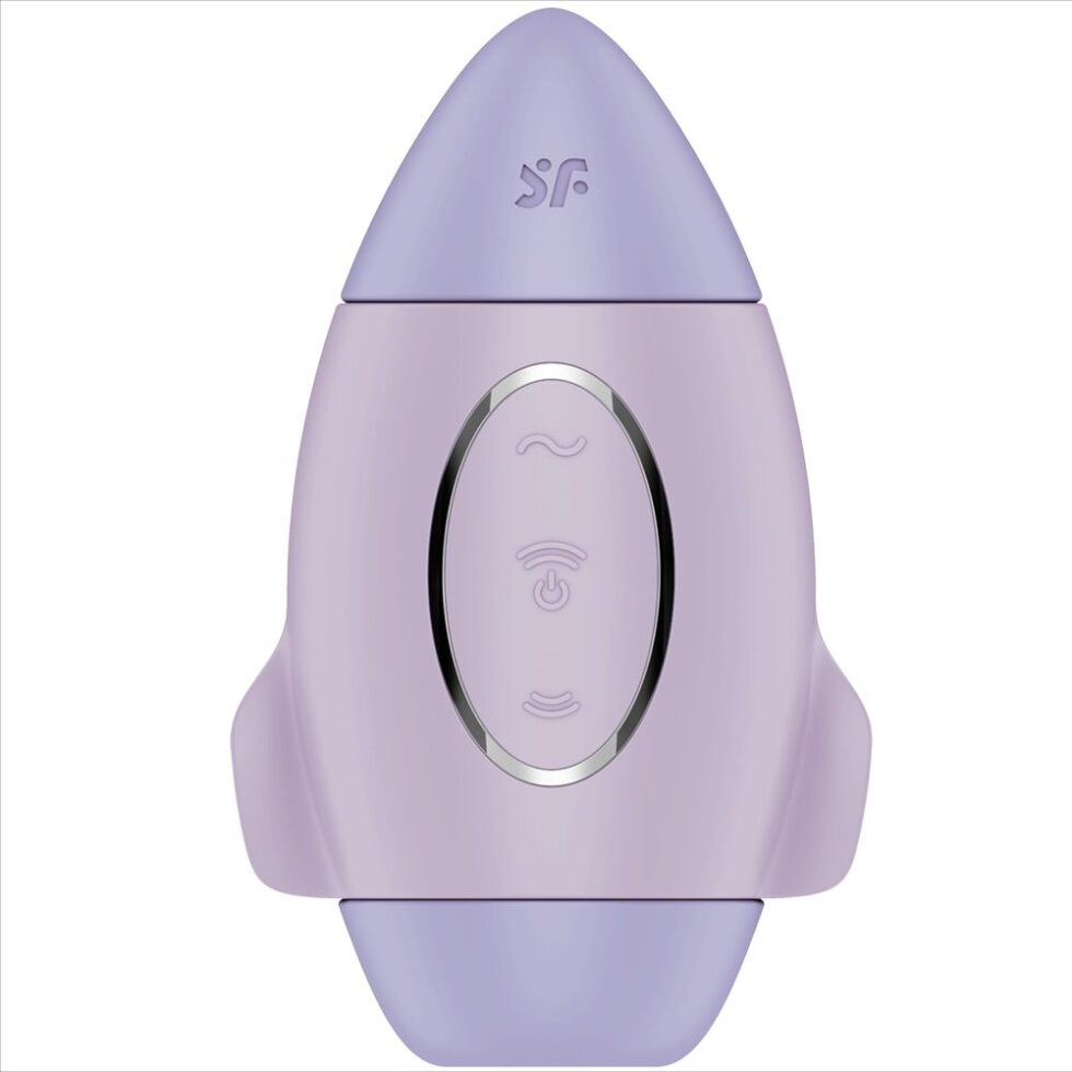 Imagen que nos facilita SATISFYER VIBRATOR de su producto erótico SATISFYER - MISSION CONTROL LILA VIBRADOR PEQUEÑO DE DOBLE IMPULSO para nuestra categoría "JUGUETES BIENESTAR |Vibradores|Mini vibradores".