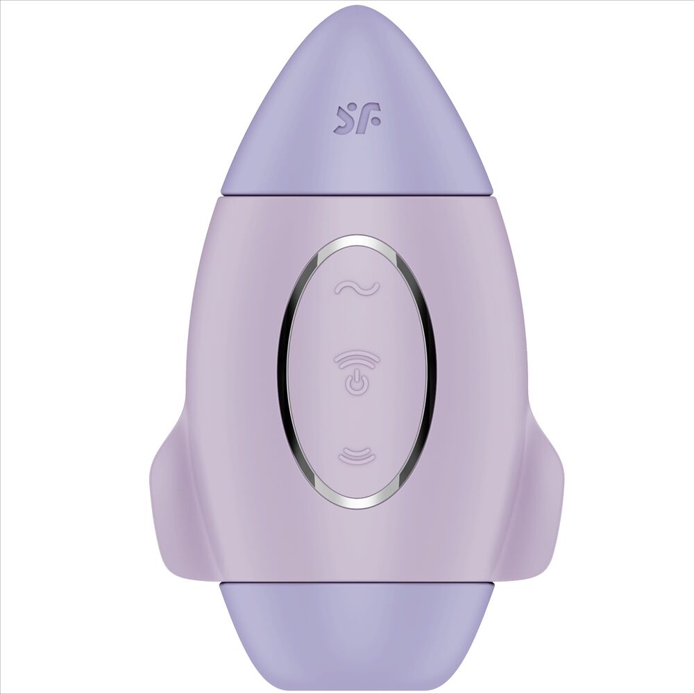 Imagen que nos facilita SATISFYER VIBRATOR de su producto erótico SATISFYER - MISSION CONTROL LILA VIBRADOR PEQUEÑO DE DOBLE IMPULSO para nuestra categoría "JUGUETES BIENESTAR |Vibradores|Mini vibradores".