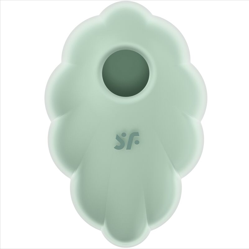 Imagen que nos facilita SATISFYER AIR PULSE de su producto erótico SATISFYER - CLOUD DANCER VERDE VIBRADOR AIR PULSE para nuestra categoría "JUGUETES BIENESTAR |Juguetes para Mujeres|Estimuladores|Succionadores con vibración".
