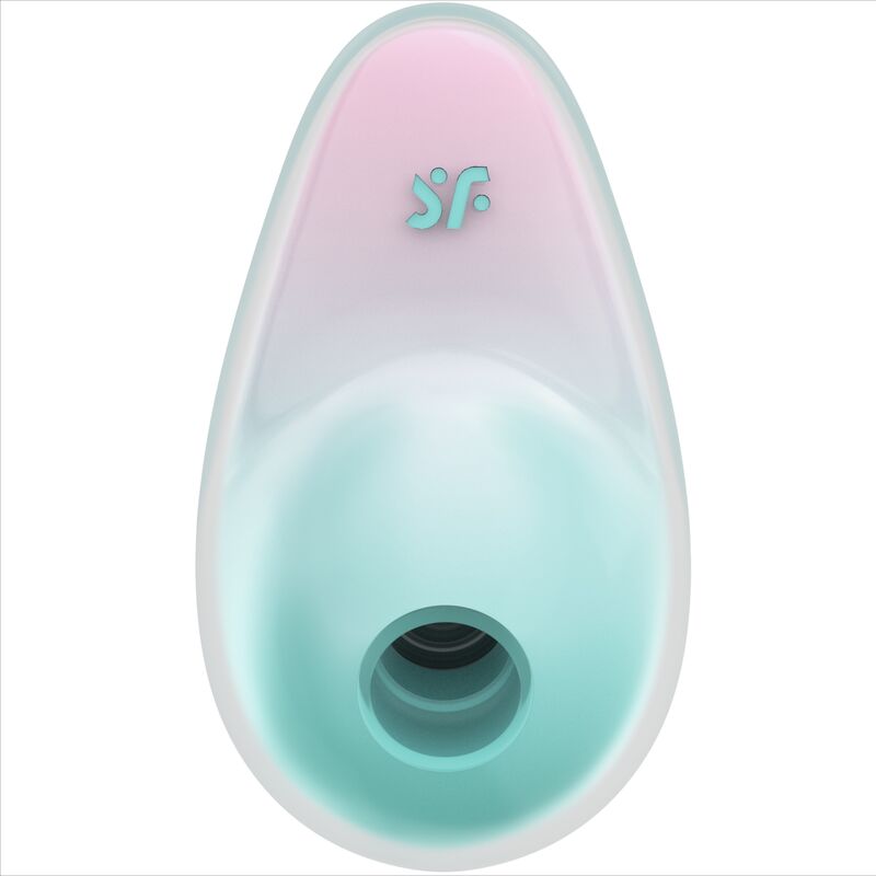 Imagen que nos facilita SATISFYER AIR PULSE de su producto erótico SATISFYER - PIXIE DUST AZUL ESTIMULADOR AIR PLUSE para nuestra categoría "JUGUETES BIENESTAR |Juguetes para Mujeres|Estimuladores|Succionadores sin vibración".