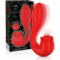 Imagen que nos facilita MIA de su producto erótico MIA - SELENA ESTIMULADOR VIBRATING + TAPPING ROJO para nuestra categoría "JUGUETES BIENESTAR |Juguetes para Mujeres|Estimuladores|Para Clítoris".