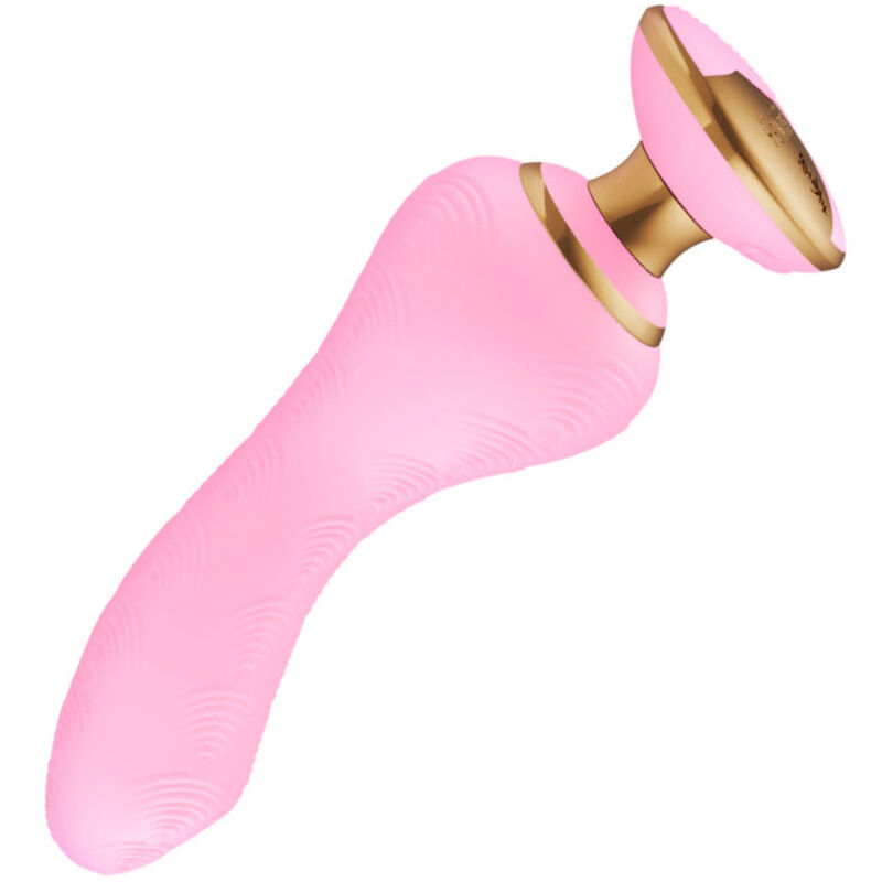 Imagen que nos facilita SHUNGA TOYS de su producto erótico SHUNGA - SANYA MASAJEADOR INTIMO ROSA para nuestra categoría "JUGUETES BIENESTAR |Juguetes para Mujeres|Estimuladores|Masajeadores".