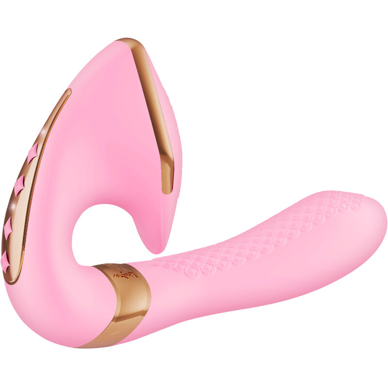 Imagen que nos facilita SHUNGA TOYS de su producto erótico SHUNGA - SOYO MASAJEADOR INTIMO ROSA para nuestra categoría "JUGUETES BIENESTAR |Vibradores|Vibradores Punto G".