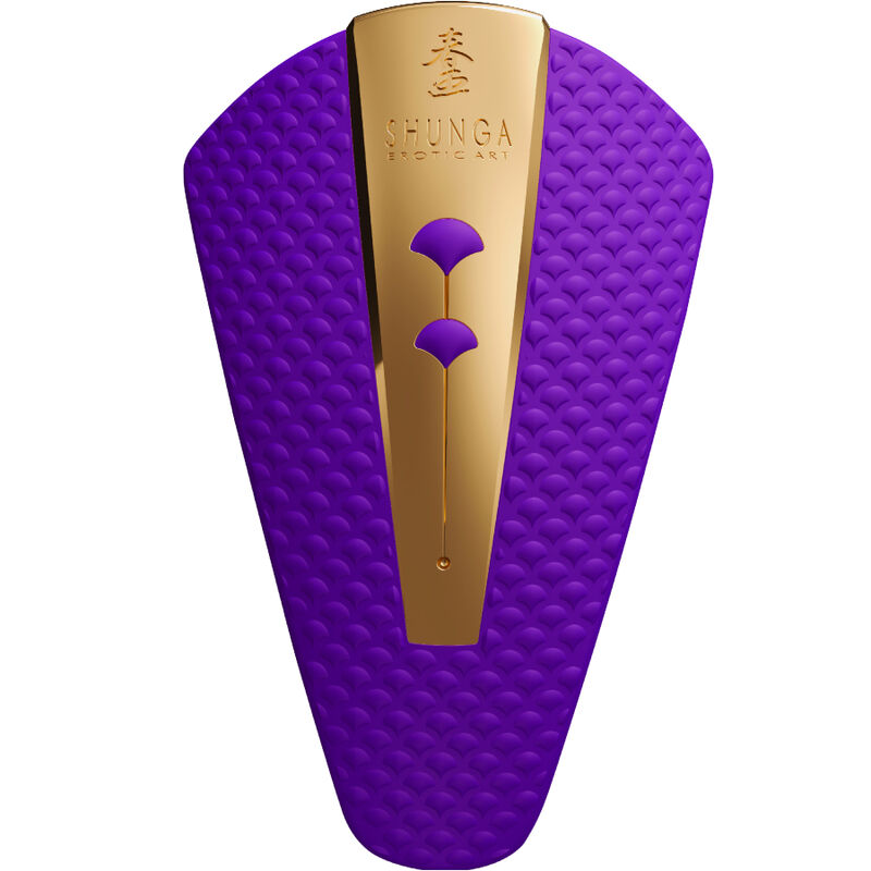 Imagen que nos facilita SHUNGA TOYS de su producto erótico SHUNGA - OBI MASAJEADOR INTIMO VIOLETA para nuestra categoría "JUGUETES BIENESTAR |Vibradores|Vibradores Lay-on Clítoris".