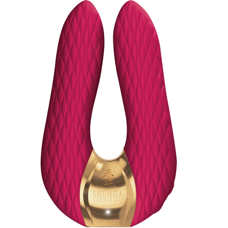 Imagen que nos facilita SHUNGA TOYS de su producto erótico SHUNGA - AIKO MASAJEADOR INTIMO FUCSIA para nuestra categoría "JUGUETES BIENESTAR |Vibradores|Vibradores HI-TECH".