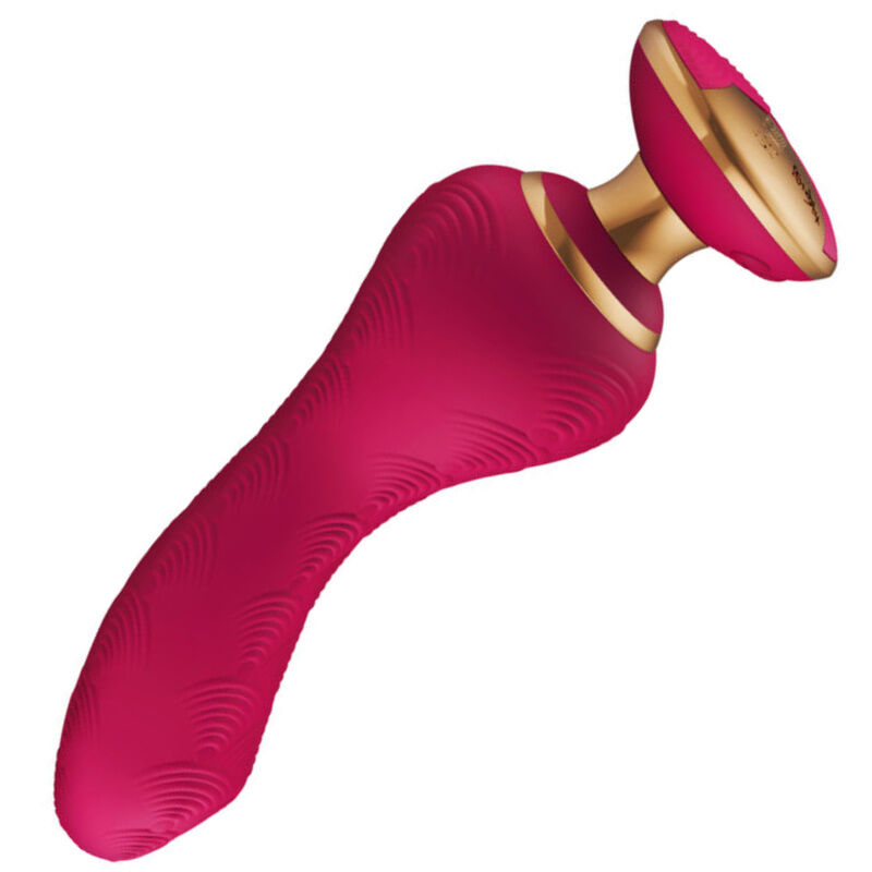 Imagen que nos facilita SHUNGA TOYS de su producto erótico SHUNGA - SANYA MASAJEADOR INTIMO FUCSIA para nuestra categoría "JUGUETES BIENESTAR |Juguetes para Mujeres|Estimuladores|Masajeadores".
