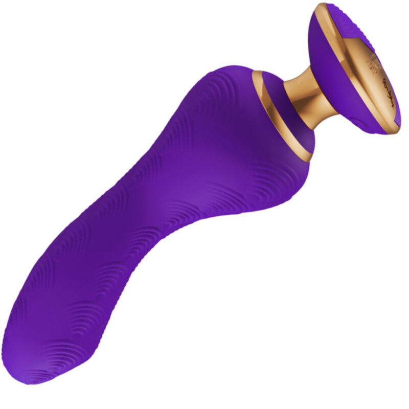 Imagen que nos facilita SHUNGA TOYS de su producto erótico SHUNGA - SANYA MASAJEADOR INTIMO VIOLETA para nuestra categoría "JUGUETES BIENESTAR |Juguetes para Mujeres|Estimuladores|Masajeadores".