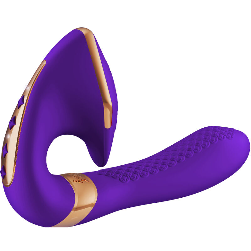 Imagen que nos facilita SHUNGA TOYS de su producto erótico SHUNGA - SOYO MASAJEADOR INTIMO VIOLETA para nuestra categoría "JUGUETES BIENESTAR |Vibradores|Vibradores Punto G".
