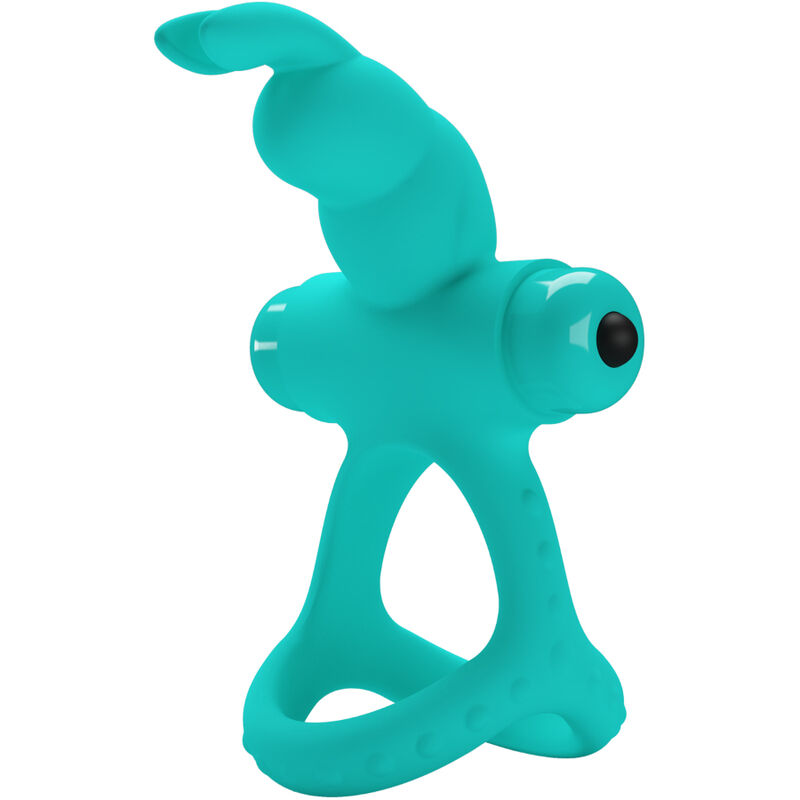 Imagen que nos facilita PRETTY LOVE MALE de su producto erótico PRETTY LOVE - FIGGY ANILLO VIBRADOR RABBIT VERDE para nuestra categoría "JUGUETES BIENESTAR |Juguetes para Hombres|Accesorios para el pene|Anillos Pene|Anillos con Vibración".